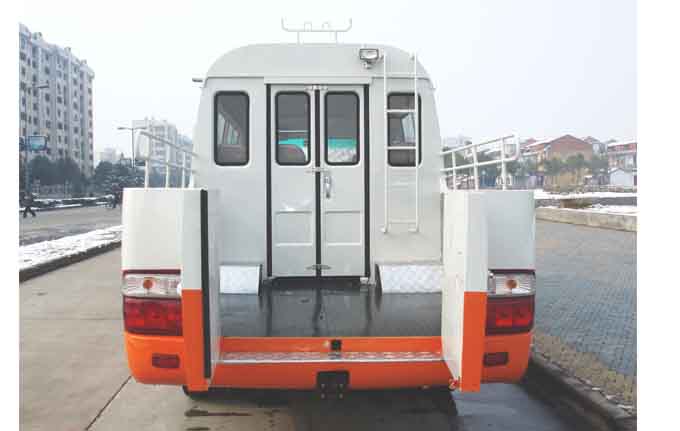 江淮6米9座汽油機(jī)電力工程車(chē)(國(guó)四)